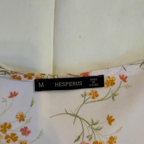 Floral Pink Ruffled Jumpsuit - Picture 2 of 3